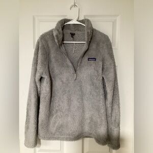 Patagonia Soft Gray Women's Fleece Sweater